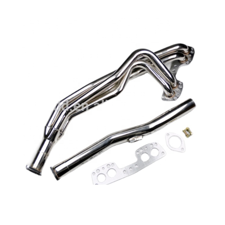Stainless steel front car exhaust auto engine parts exhaust manifold header for Toyota Celica Hilux 
