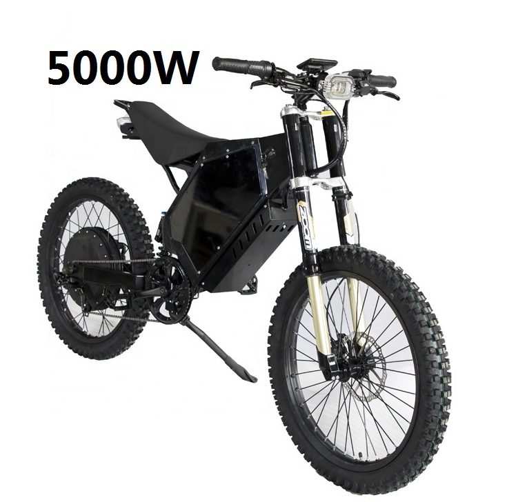 CE ROHS ISO 75km/h e cycle e bike 72v 5000w electr