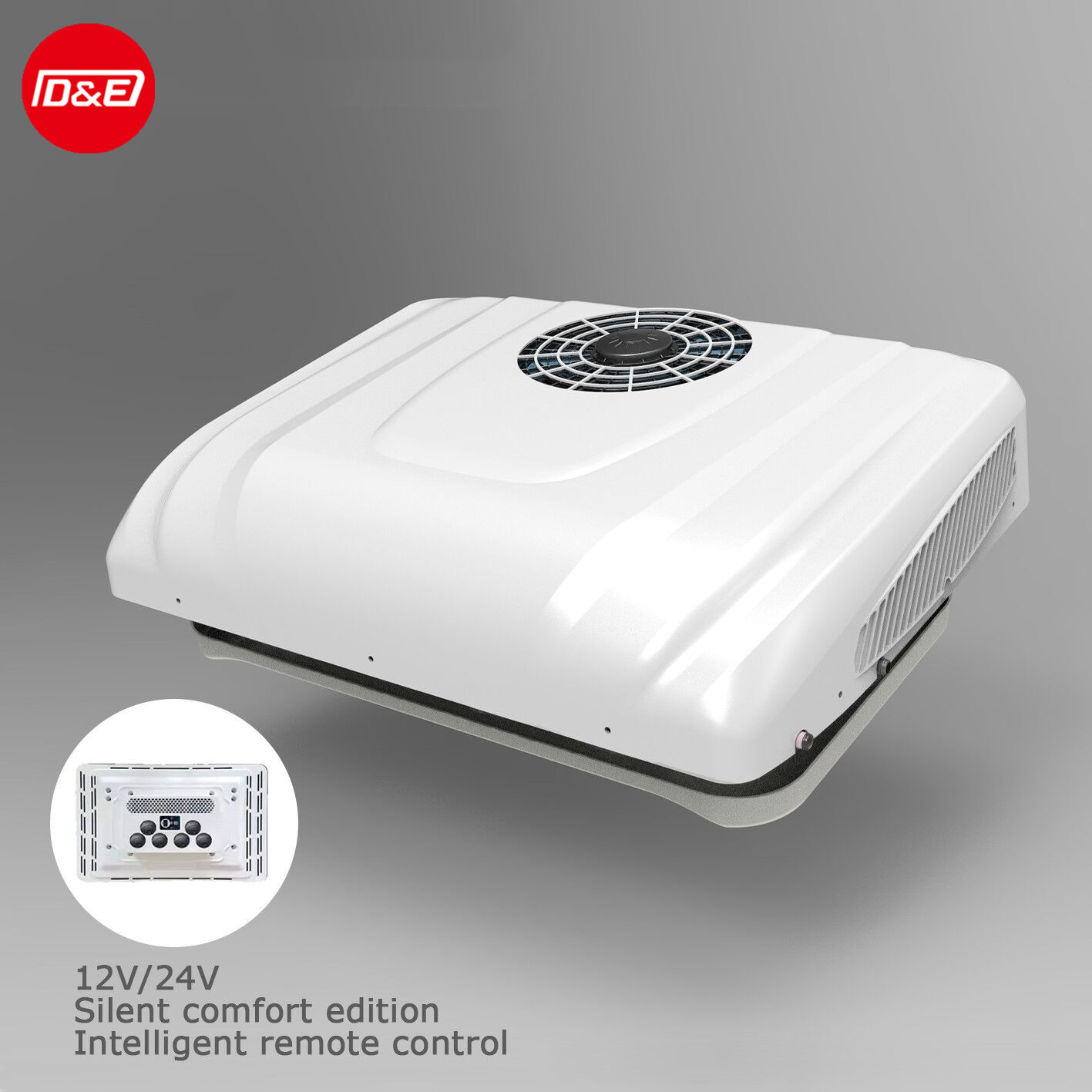 China manufacture roof top electric overhead all-in-one truck air conditioner 12V 24V auto parts