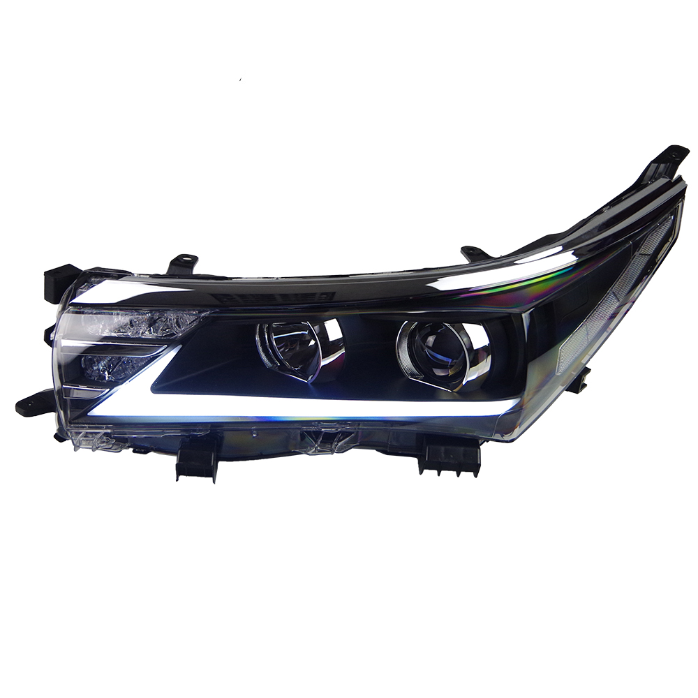 AKD Car  For Corolla 2014-2016 DRL Upgraded and modified Headlight LED daytime running lights auto p