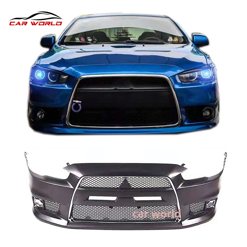 High Quality Auto Parts Car Bodykit For Mitsubishi  Lancer  To EVO Model Front  rear bumper