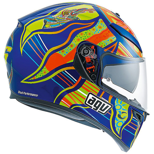 Full Face Motorcycle Helmet Five Continents Valent