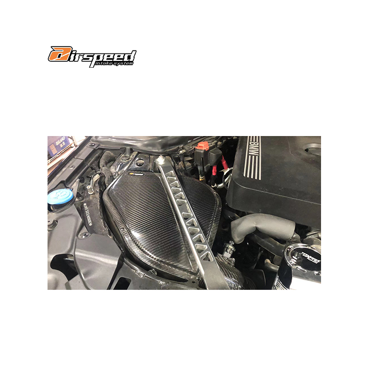 Airspeed Brand 100% Dry Carbon Fiber Hot Selling Auto Car Spare Parts Cold Air Intake System For BMW