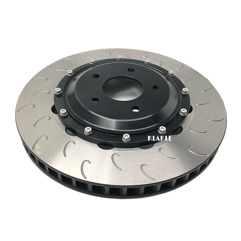 KLAKLE Designer Auto Car Parts 380*34MM Brake Disc With Center Bell For Renault Clio4 RS