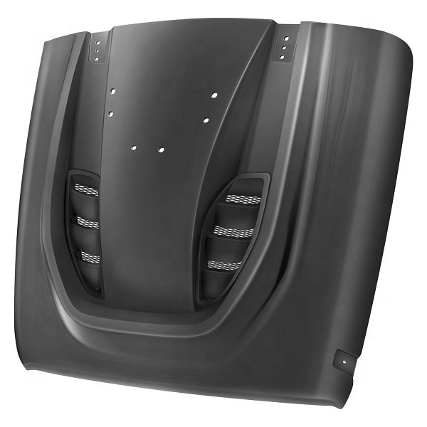 Guwo Auto Parts HDMB07-02 DV8 Offroad | Vented Heat Dispersion Replacement Hood for 07-18 Wrangler J