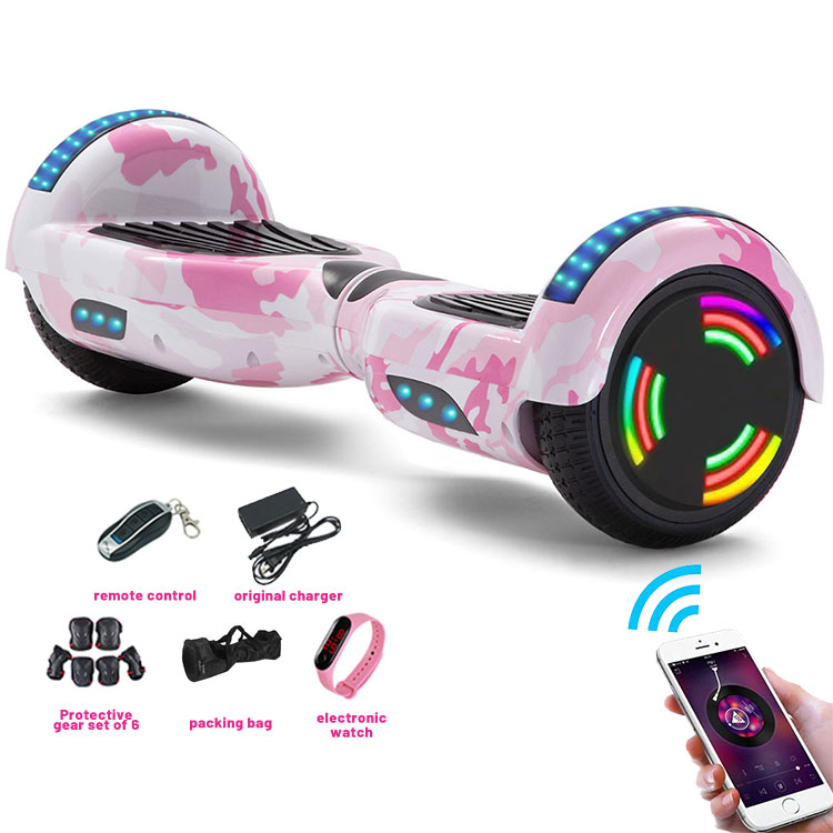 Color Gold Hoover Board All Terrain Europe Warehouse Bluetooth 10in Hoverboard