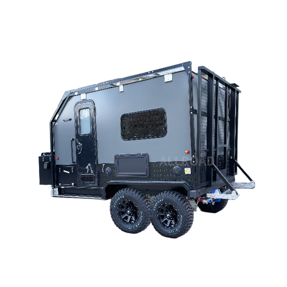 Allroad Caravan 13FT Australian Standard CE Certified Hard Top Travel Trailer Offroad Hybrid Caravan