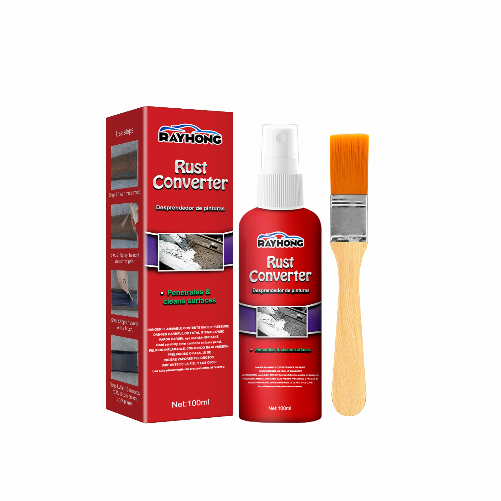 100ml Car Anti-rust Rust Remover Paste Multi Purpo
