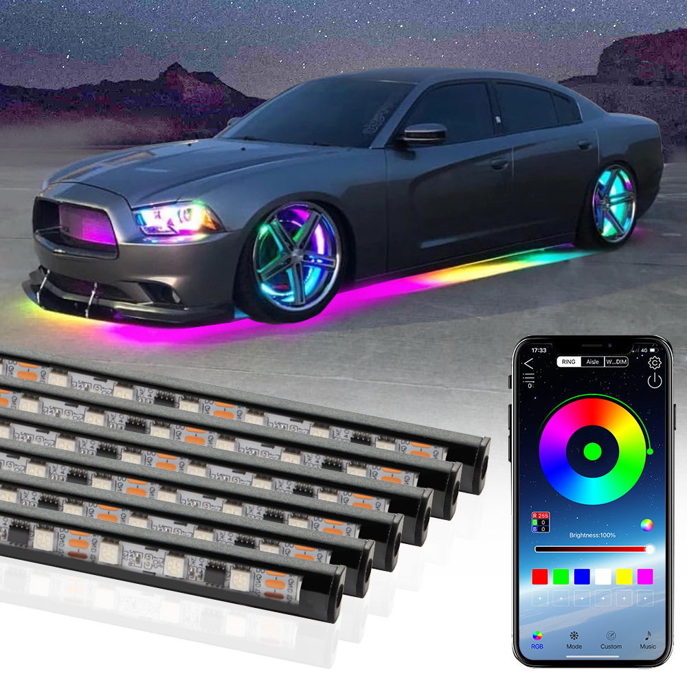 OKEEN LED Car Underglow Light RGB Dream Color Chas