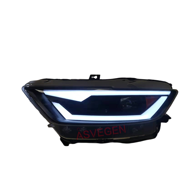 New Style Modified Head Light for Ford Mustang 2015-2017 Headlight DRL Daylight Fog Front Bumper LED