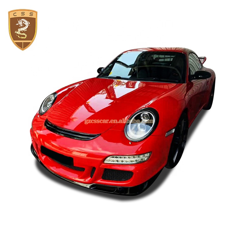 997 Carbon Fiber Front Headlight Covers For Porsche 911 997 Eyelid Auto Parts