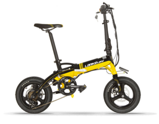 Drop shipping home delivery 400W 14inch smart foldable ebike with Powerful motor 10.5ah 48V OUXI adu