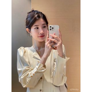 2022 new women's clothing French high-end sense cold wind gentle waist dress skirt temperament niche