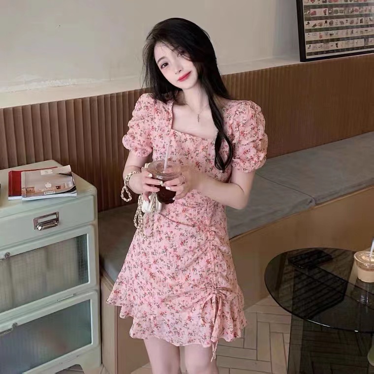 summer dress floral dress fairy dress korean dress party dress mini dress sunday dress vintage dress