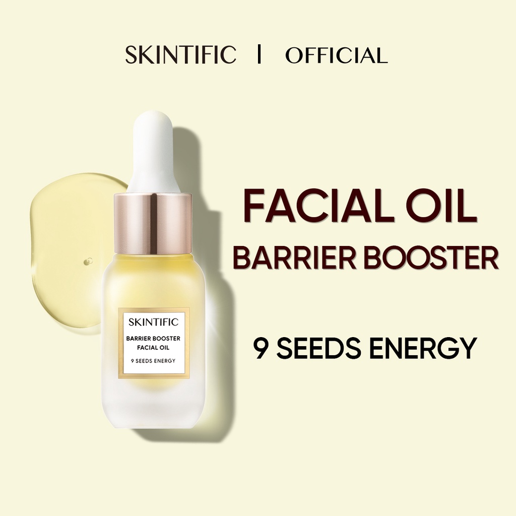 SKINTIFIC Barrier Booster Facial Oil 10ml Moisturizing Hydrating Improve Skin Texture