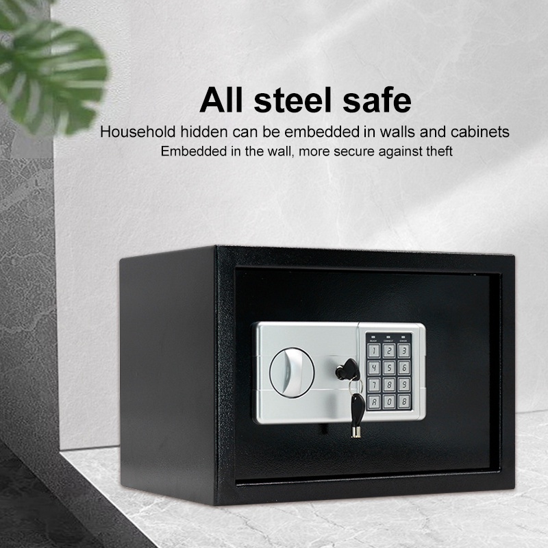 Premium Safety Box Personal / Home / Hotel / Office Safe Digital Safety Box Security Box to Keep Cas