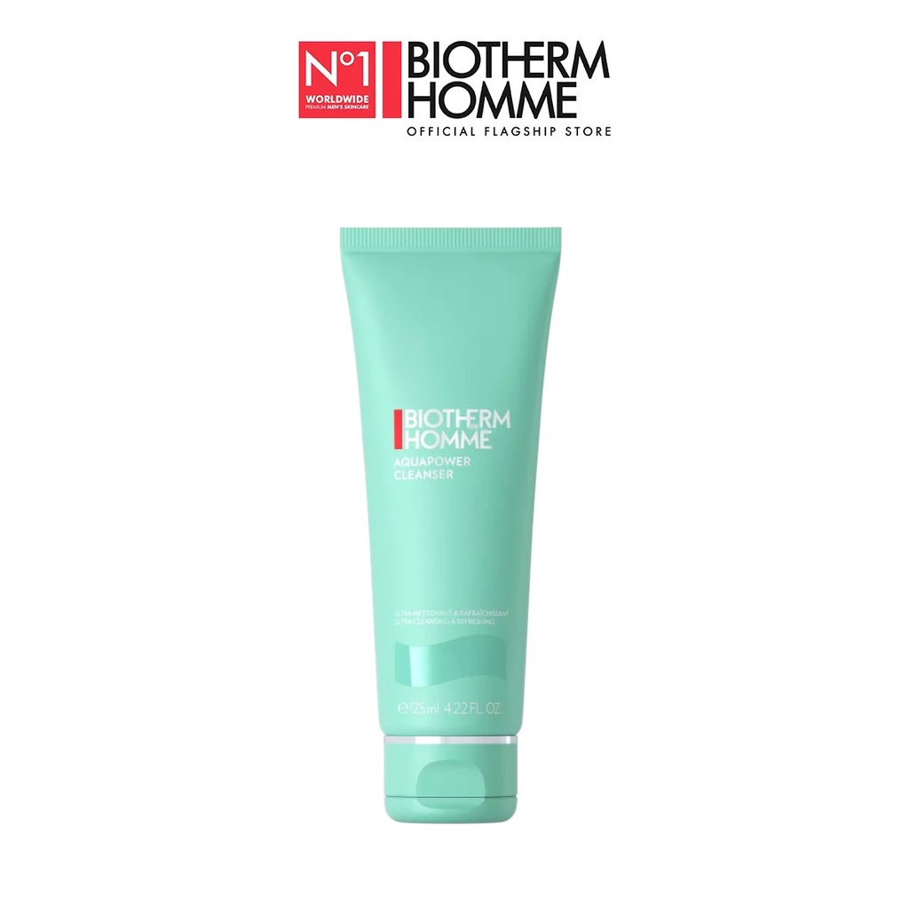Biotherm Homme Aquapower Refreshing Hydration Men Cleanser 125ml
