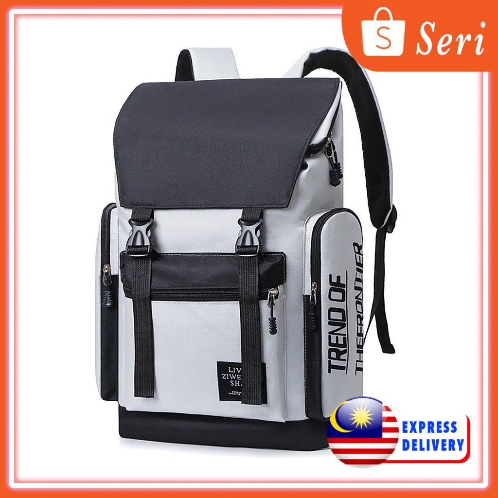 B144 Travel Bag Galas Laptop Backpack Outdoor Hiking Backpack Korean High Capacity Laptop Bag Berjal