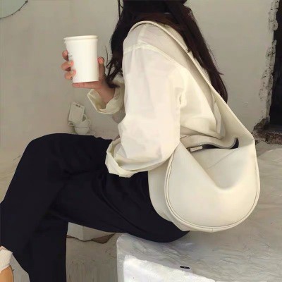 New Large capacity ins soft handbag