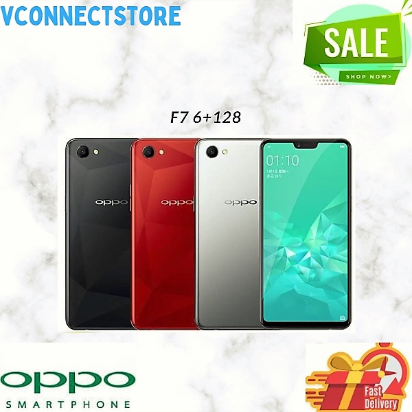Oppo F7 (6+128gb 4G LTE) 100% Original Showroom Demoset 95-98% Like New