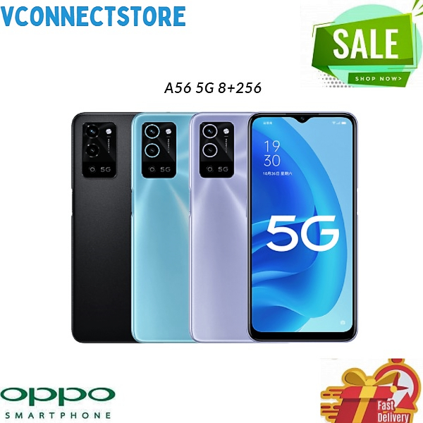 Oppo A56 (8ram256gb 5G) 100% Original Demoset 98% Like New