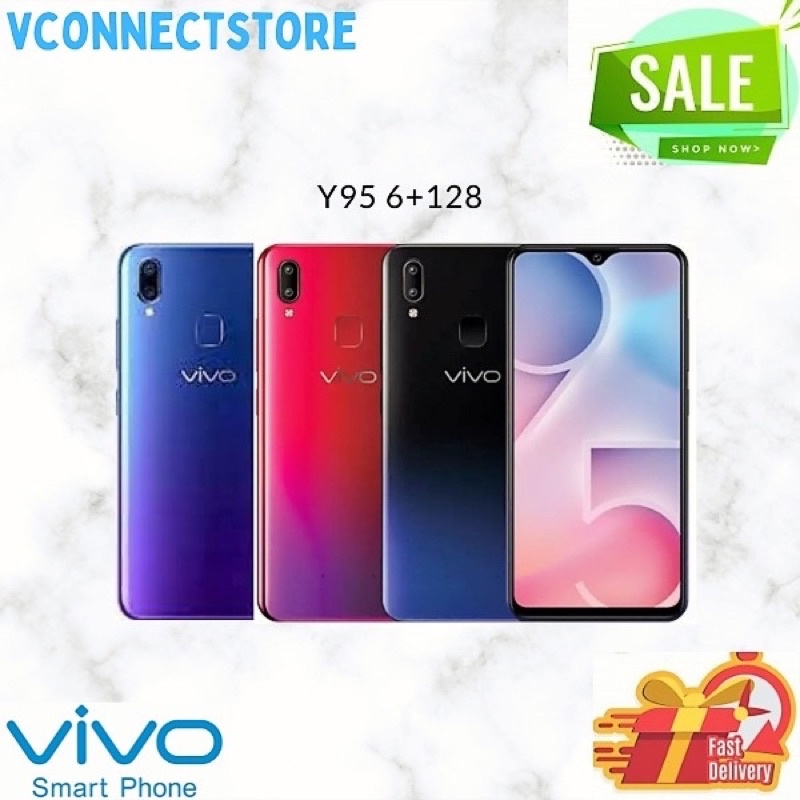 Vivo Y95 4G 100% Original Showroom DemoSet 90-95% Like New
