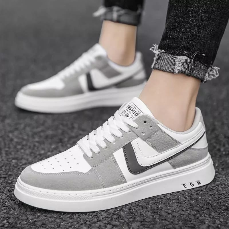 PRIA Men's Casual Trendy Sneakers Men's Shoes Lace Up EGM