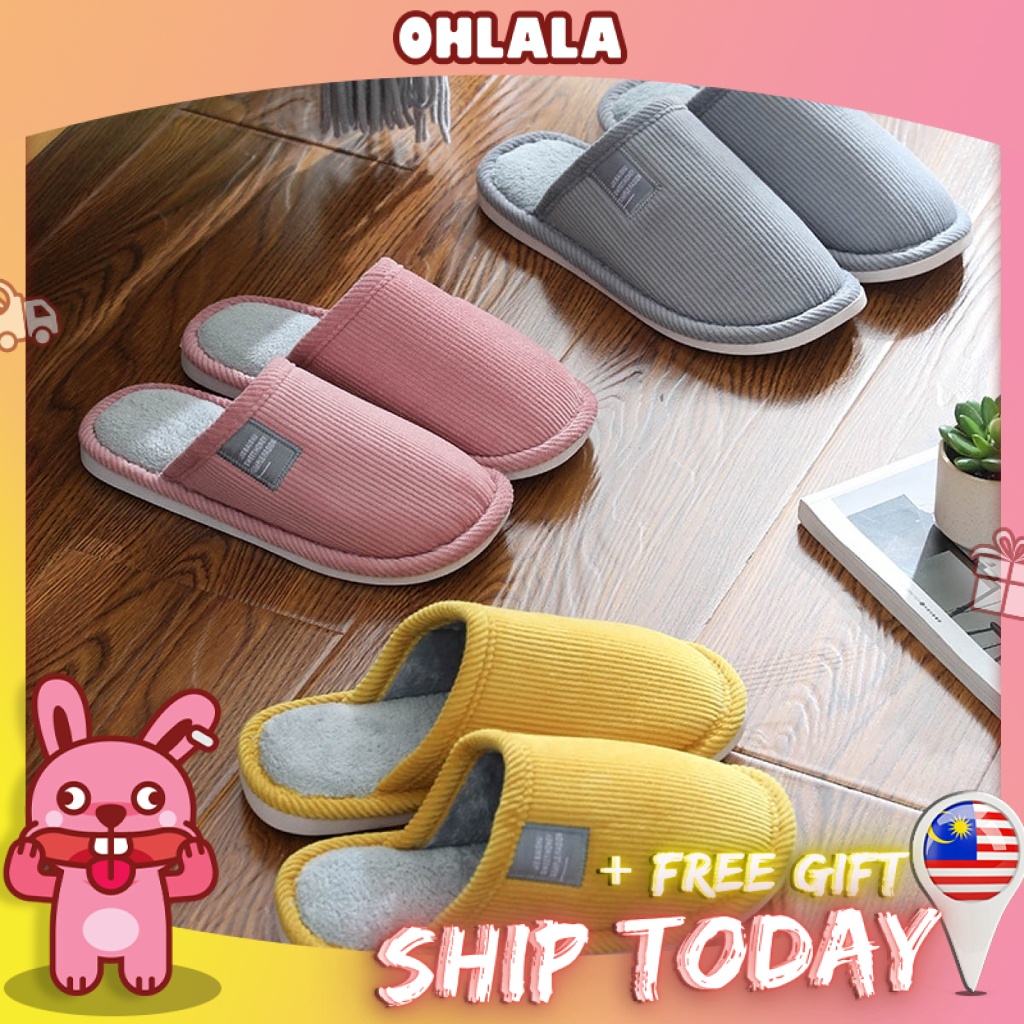 READY STOCKOLL Unisex Slipper Men Women Home Indoor Slippers Shoes Kasut Perempuan Wanita