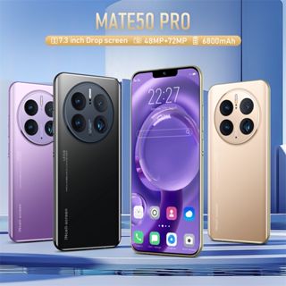 mate50Pro+ 16GB RAM + 512GB ROM Mobilephone 4G/5G Smart Phone Cheap Mobile Gaming Mobile Fone 7.3INC