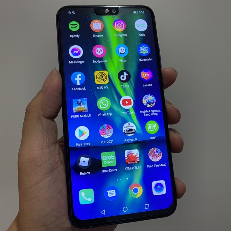 Honor 8x (6+128 4GLte) 100% Original Showroom Demoset 90-95% Condition LikeNew