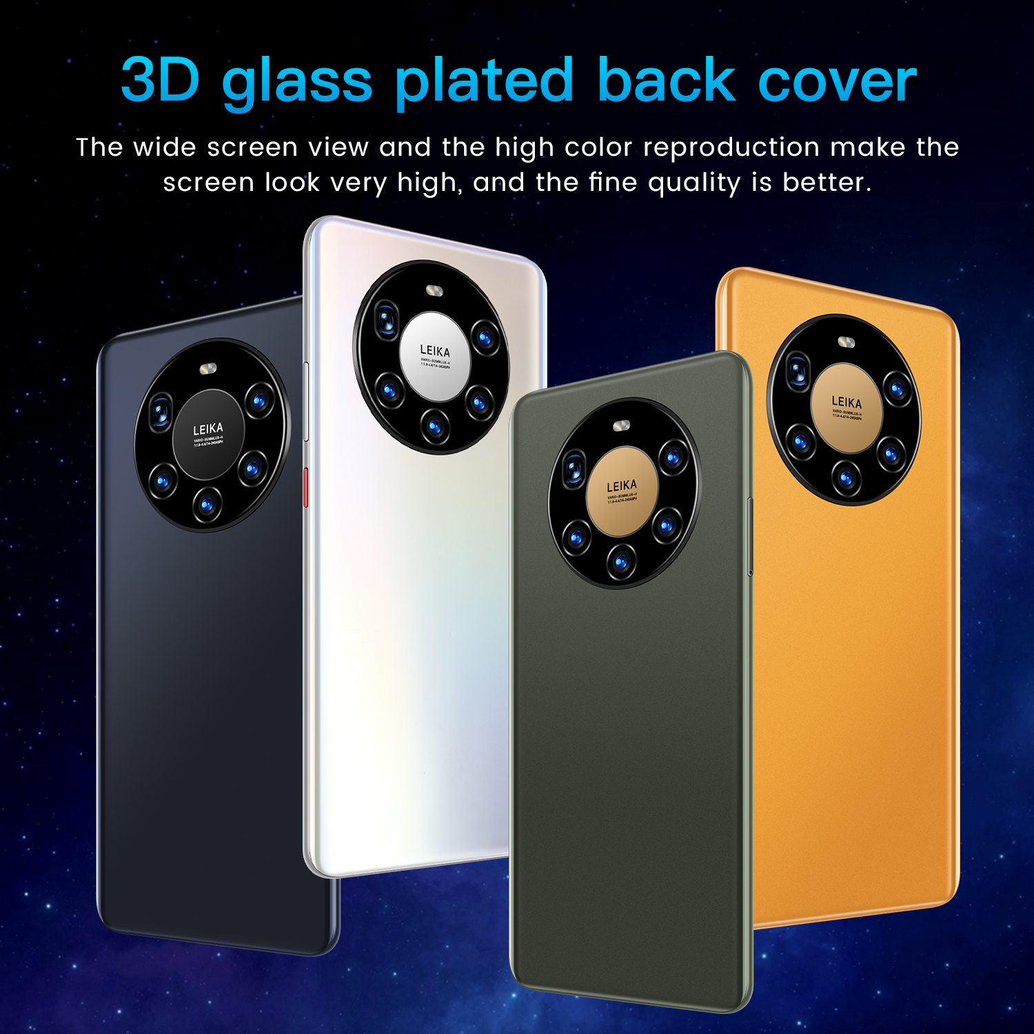 Hot Selling Mate 40 Pro+ 12GB+512GB 7.3 Inch full Display Android 10.0 Mobile Cell Smart phone