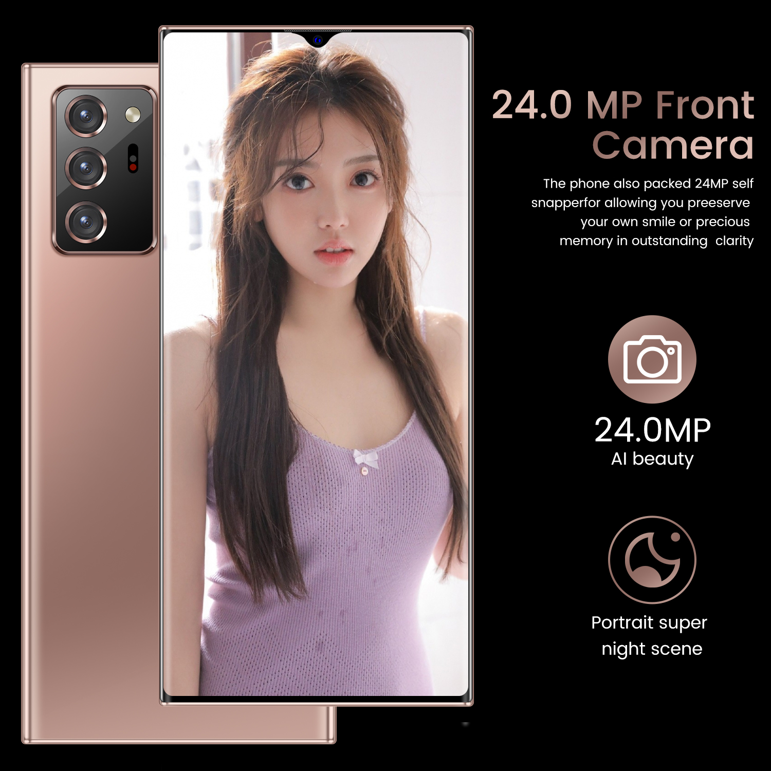 2022 Newest Note30+ 12GB 512GB Smartphone 6.9 Inch AMOLED Screen Android10.0 Smartphone red mi Finge