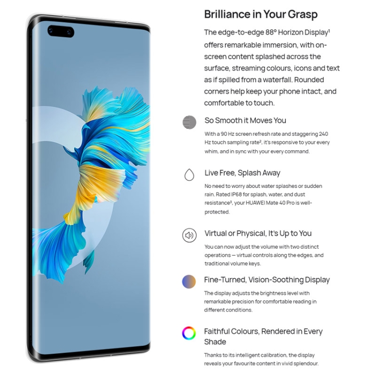 100% Original Huawei Mate 40 Pro plus 5G P40 NOP-A