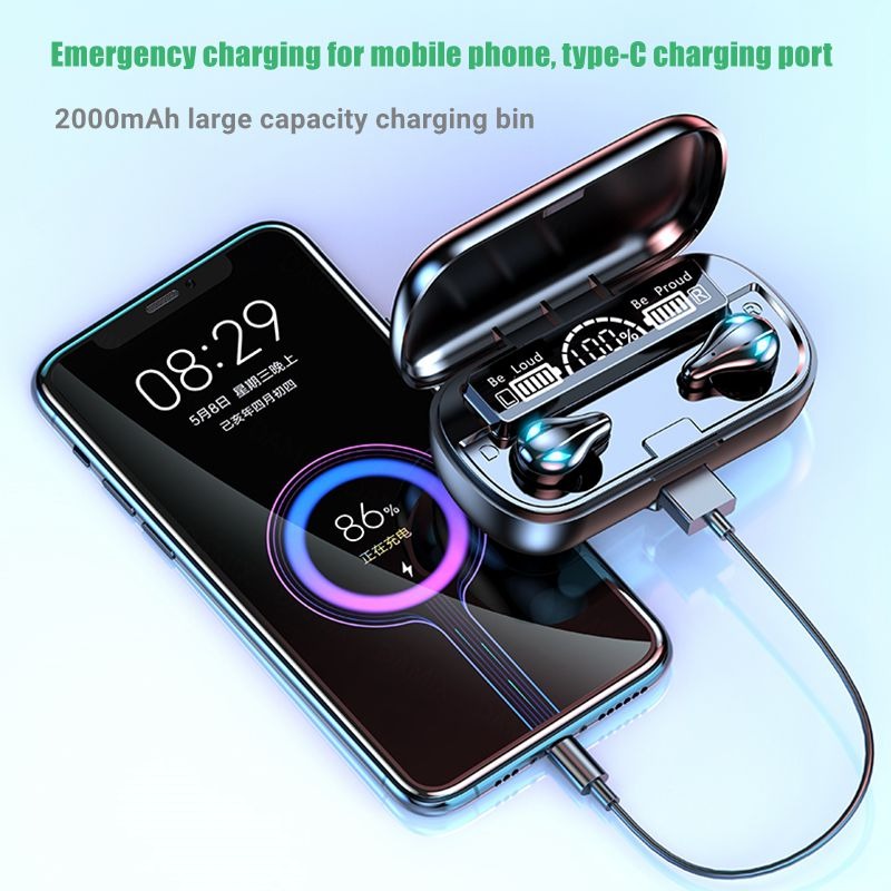 X9 Gaming Tws BT 5.1 Colorful Light Headset Low La