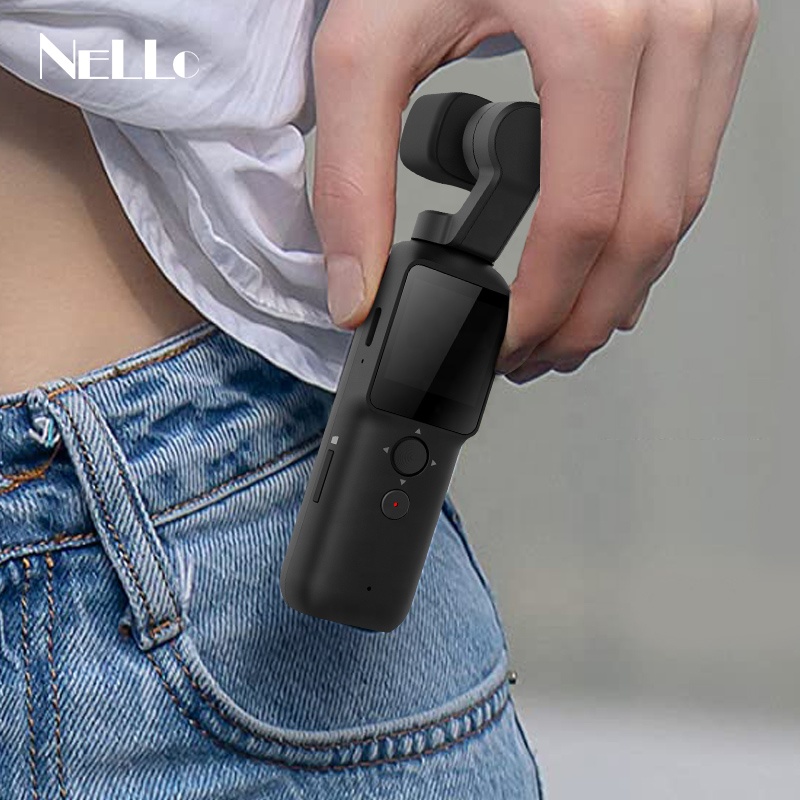 Nello Newborn 4K pocket Gimble Camera Face Tracking Slow Motion Timelapse Touch Screen  Sports Actio