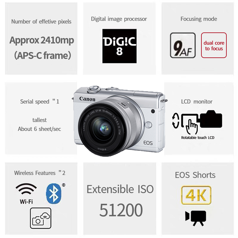 Manufacturers provide mini camera wifi white /black 4k action camera