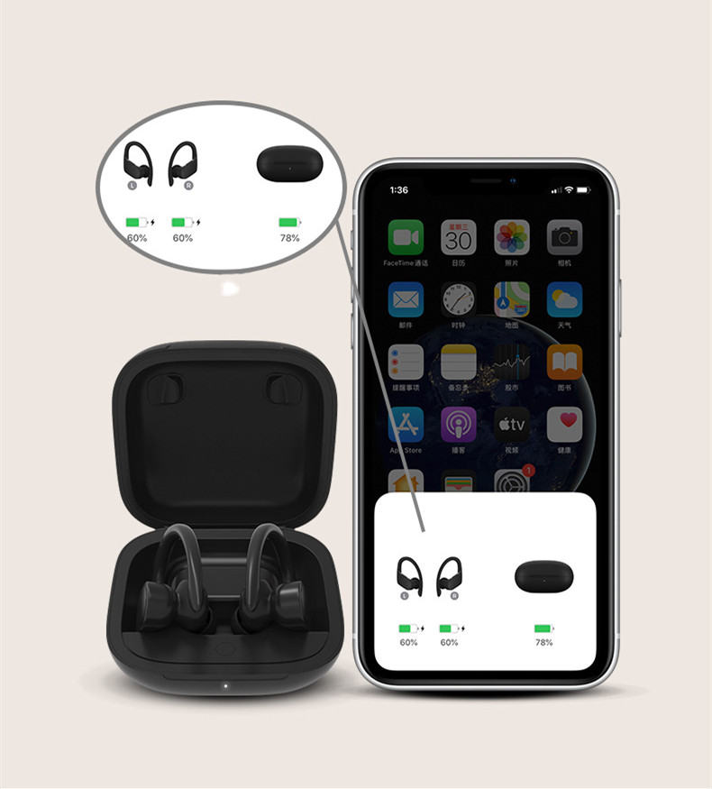 Beat Powerbeats Pro OriginaTWS BT Headphone Ture W