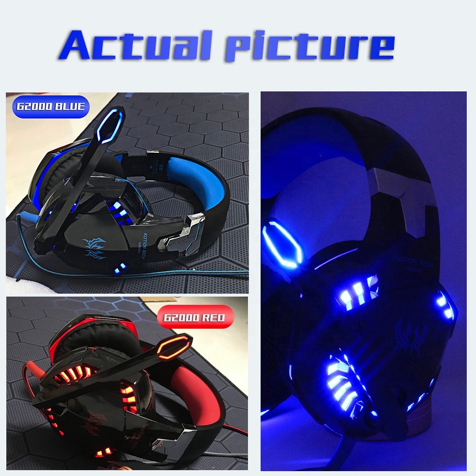Headset over-ear Wired Game Earphones Gaming Headp
