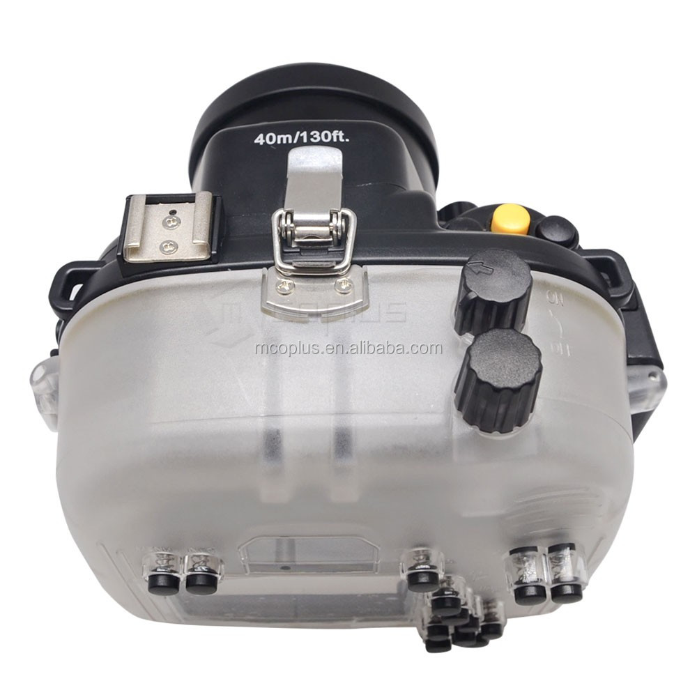 MCOPLUS diving equipment waterproof camera diving case cover for Canon 600D DSLR camera
