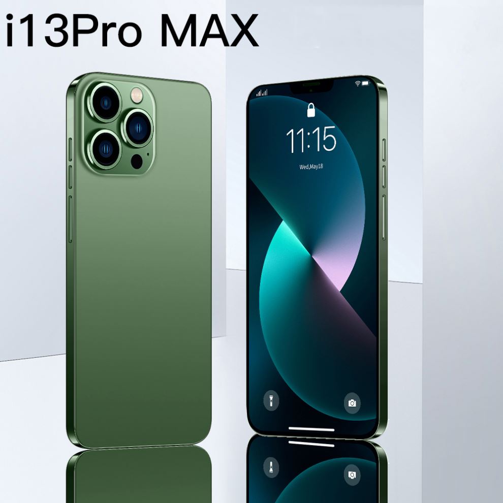 Original I13 Pro Max Phones Smartphones 16GB+512GB Unlock Mobile Phone13 10-Core 5G LET Cellphones D