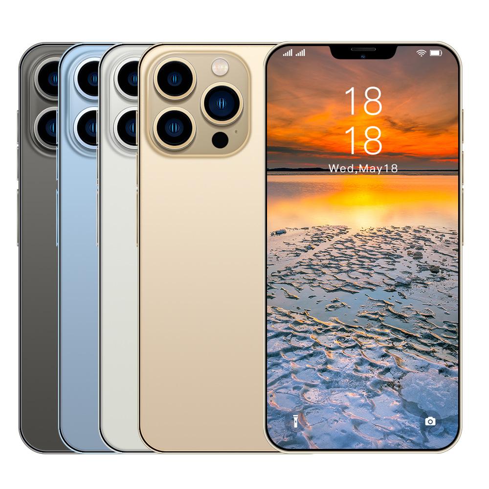 i13 Pro MAX 16GB + 512GB Android smartphone 10 core 5G LET phone 3 camera MTK6889 face ID unlock mob