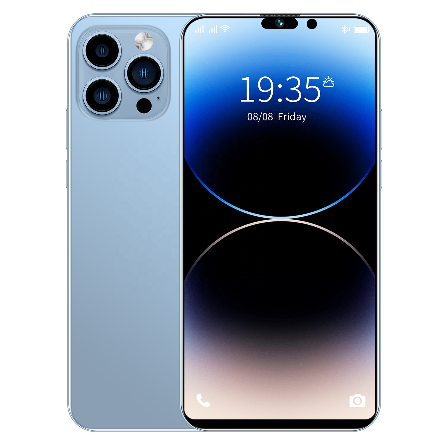 Cheap Brand-new Unlocked i 14 Pro Max Global Original cell phone Dual sim Android Smartphone Cellula