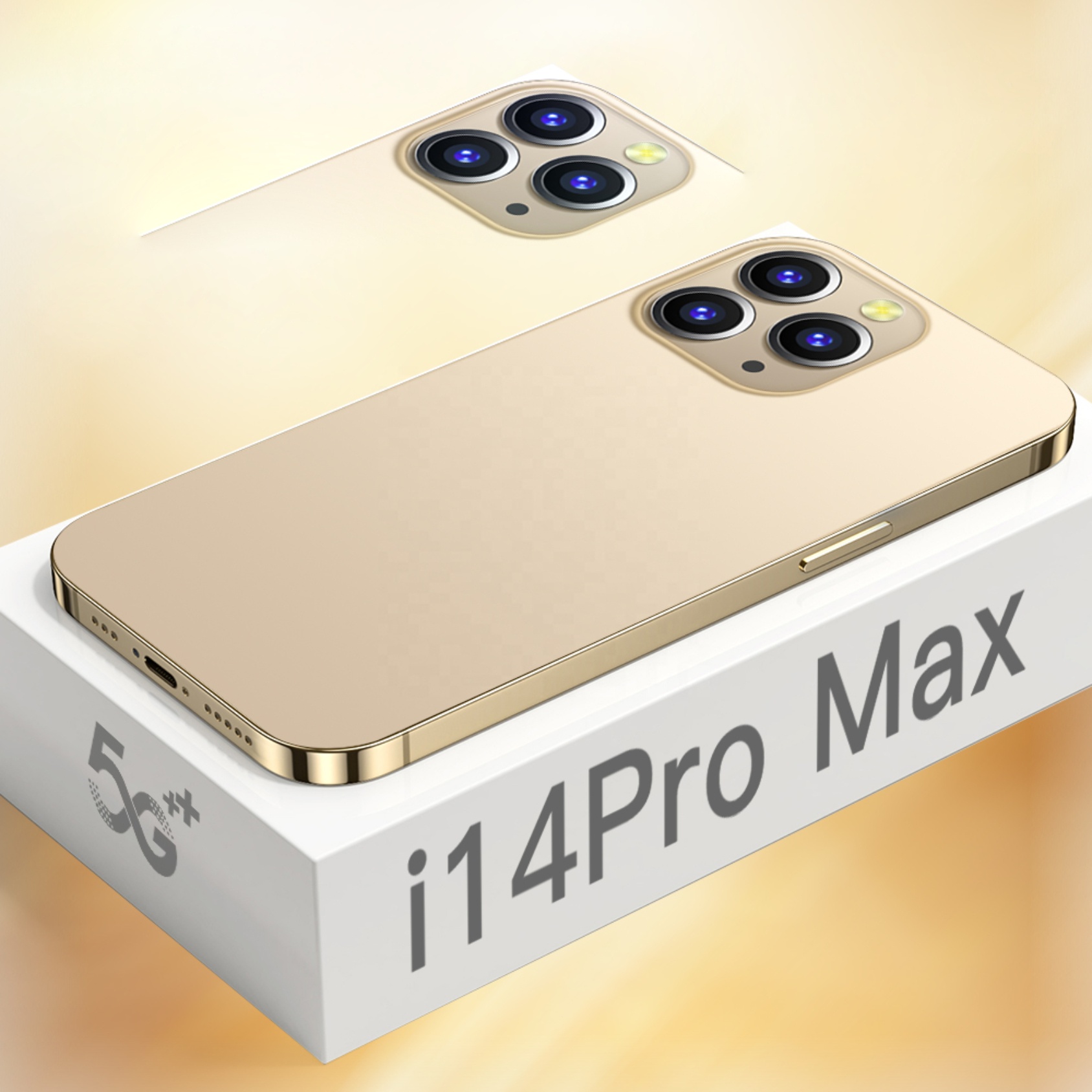New Arrival Original i 14 Pro Max Global 5G cell phone 6.8 inch Big Screen Android cellular smart GP