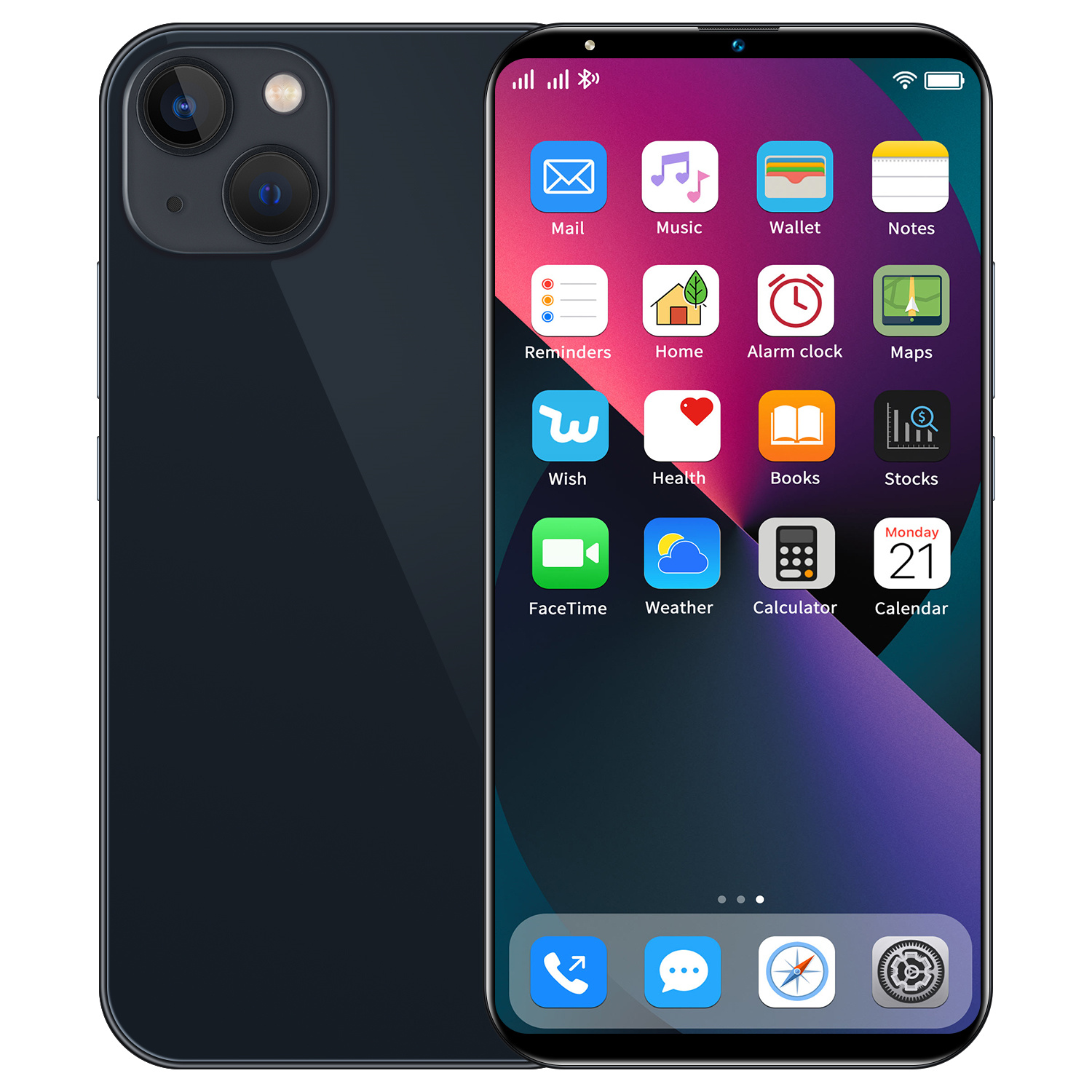 Phone i 13 Pro 6.7 Inch 12GB+512GB Android Original Smart Cell Phone Unlocked Dual SIM Mobile Phone