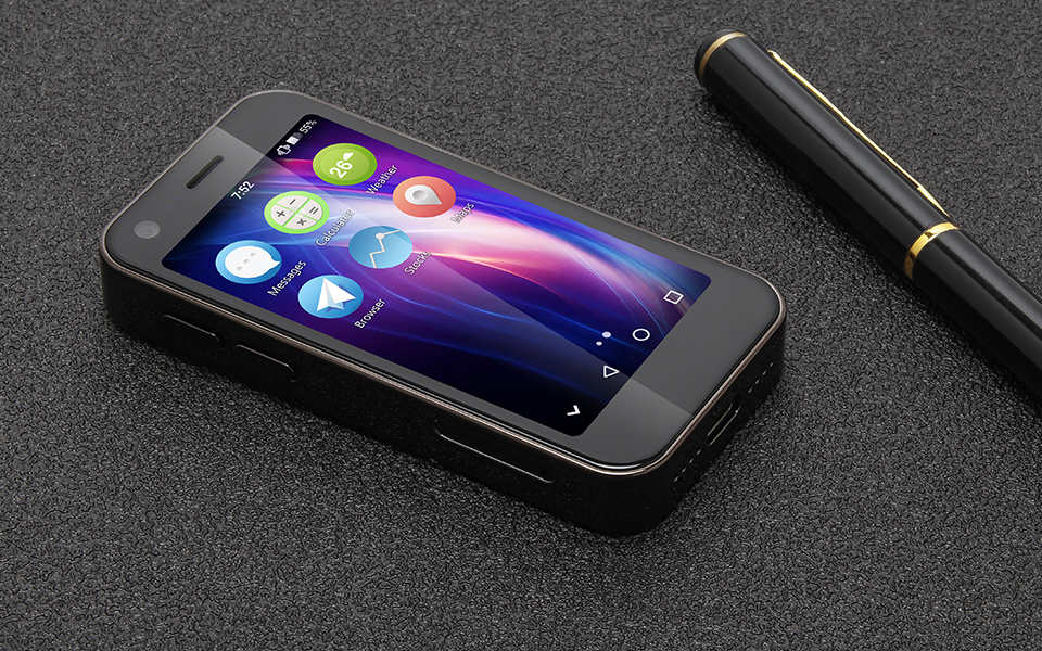 Free pre-installed  APP Unlock 3.0 Inch SOYES XS12  smallest 4G mini Smart Phone 2GB/3GB 32GB/64GB C