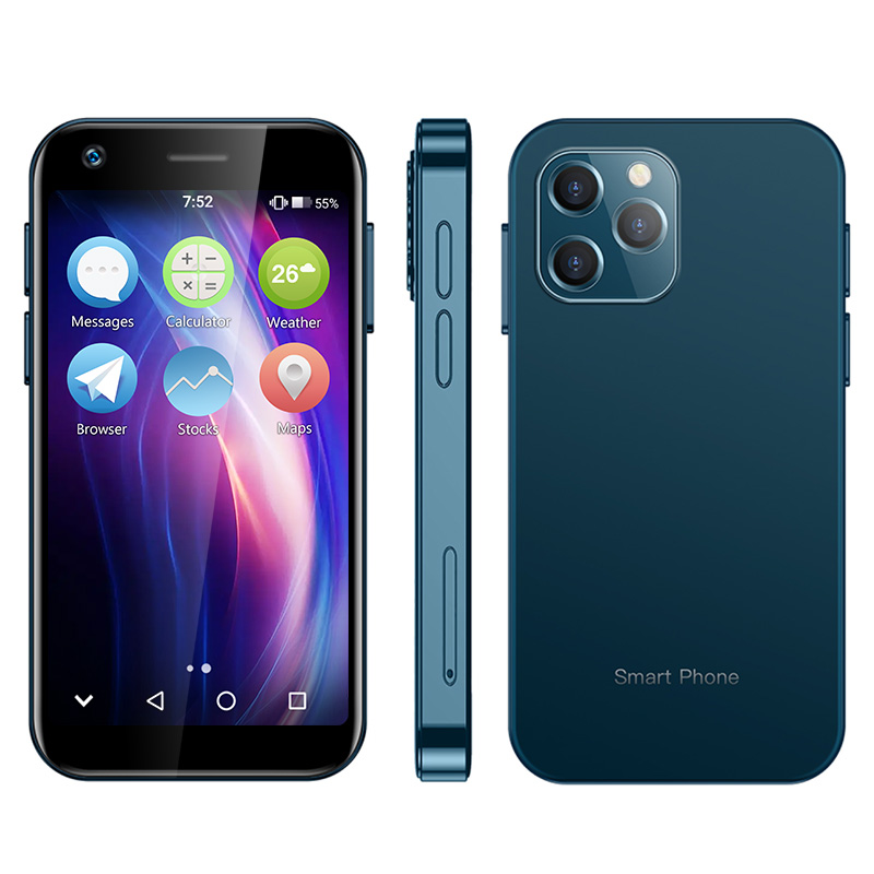Free pre-installed  APP Unlock 3.0 Inch SOYES XS12  smallest 4G mini Smart Phone 2GB/3GB 32GB/64GB C