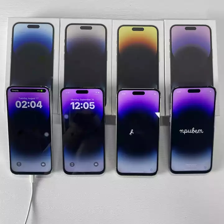 Smartphone mobile phone 6.8inch Android mobile with i14proMax 256gb Smart Mobile Phones