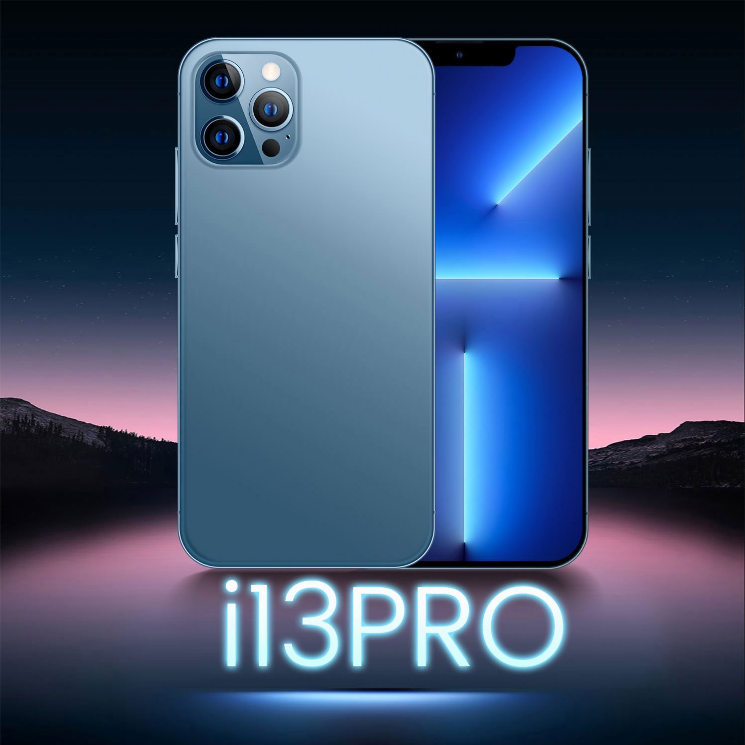 I13 pro Unlocked 3G Smart Phone 1:1 mobile phones For Goophone 13 pro max