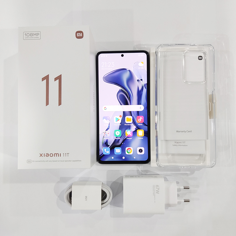 Global Version Xiaomi 11T Cellphone 8GB 128GB/256GB Octa Core 67W Fast Charge 108MP Camera Original 