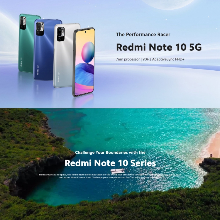 Original Xiaomi Redmi Note 10 5G 48MP 8GB+256GB 50